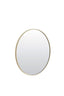 Mirror 50 cm ESPEJO glass clear+cream