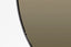 Mirror 70 cm ESPEJO smoked glass+black