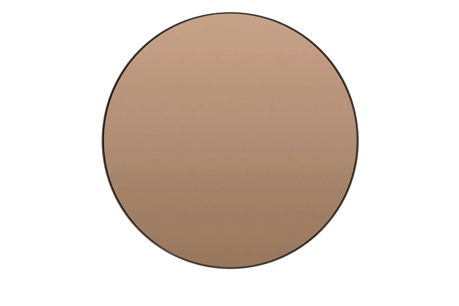 Mirror 96 cm ESPEJO brown glass+black