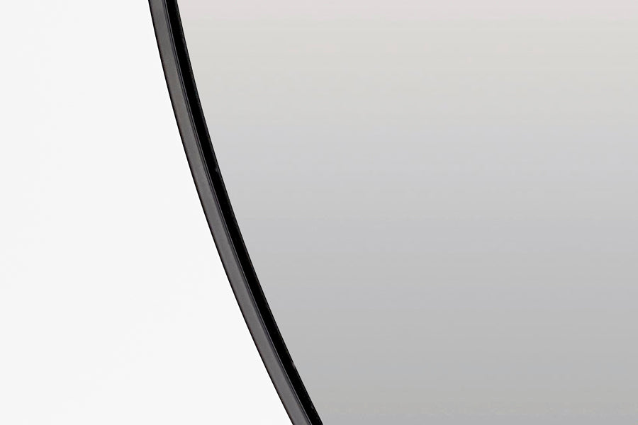 Mirror 116 cm ESPEJO clear glass+black