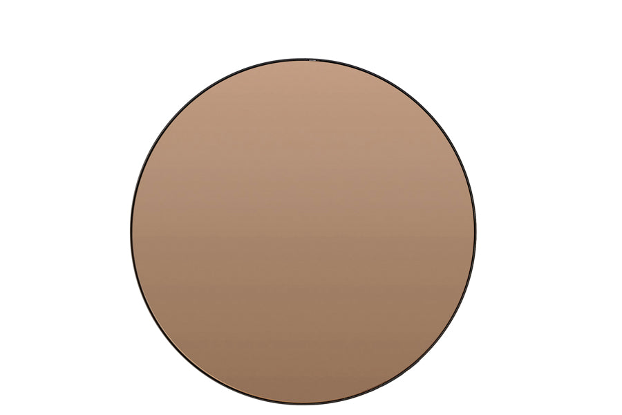 Mirror 116 cm ESPEJO brown glass+black