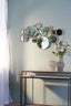 Mirror 99x3,5x57,5 cm CIELO circles gold
