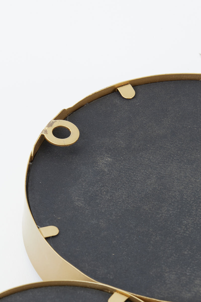 Mirror 99x3,5x57,5 cm CIELO circles gold