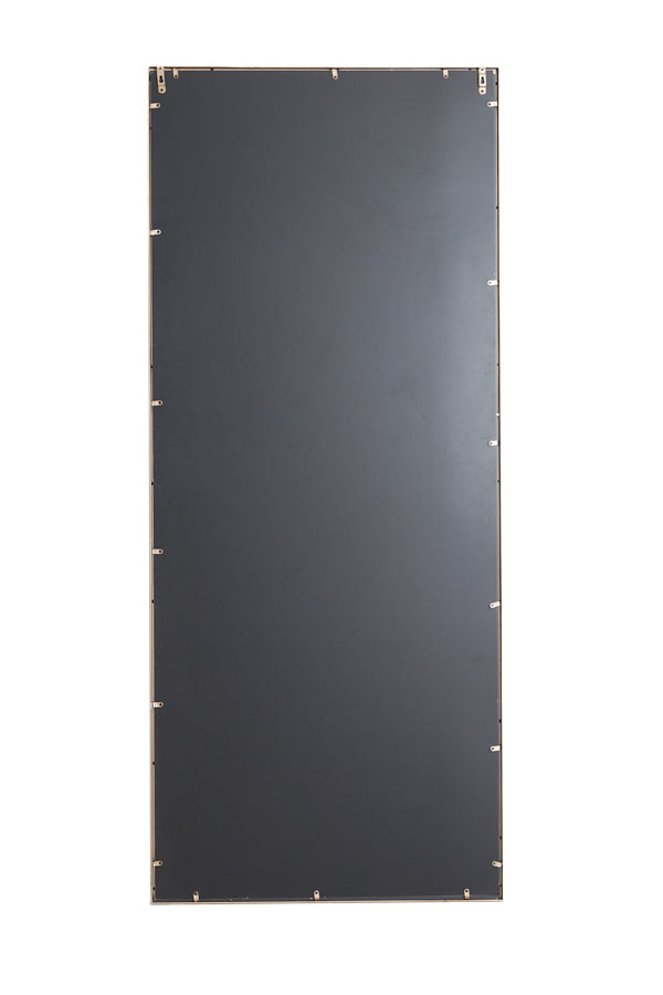 Mirror 77x3x183 cm RINCON smoked glass+gold