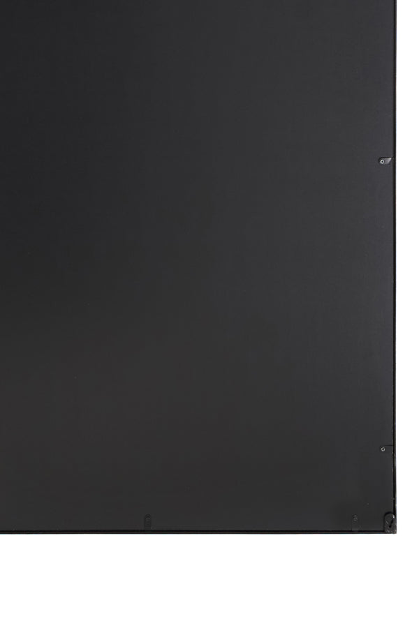 Mirror 77x3x183 cm RINCON clear glass+matt black