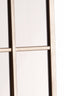 Mirror 50x3x150 cm RINCON smoked glass+gold