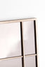 Mirror 50x3x150 cm RINCON smoked glass+gold
