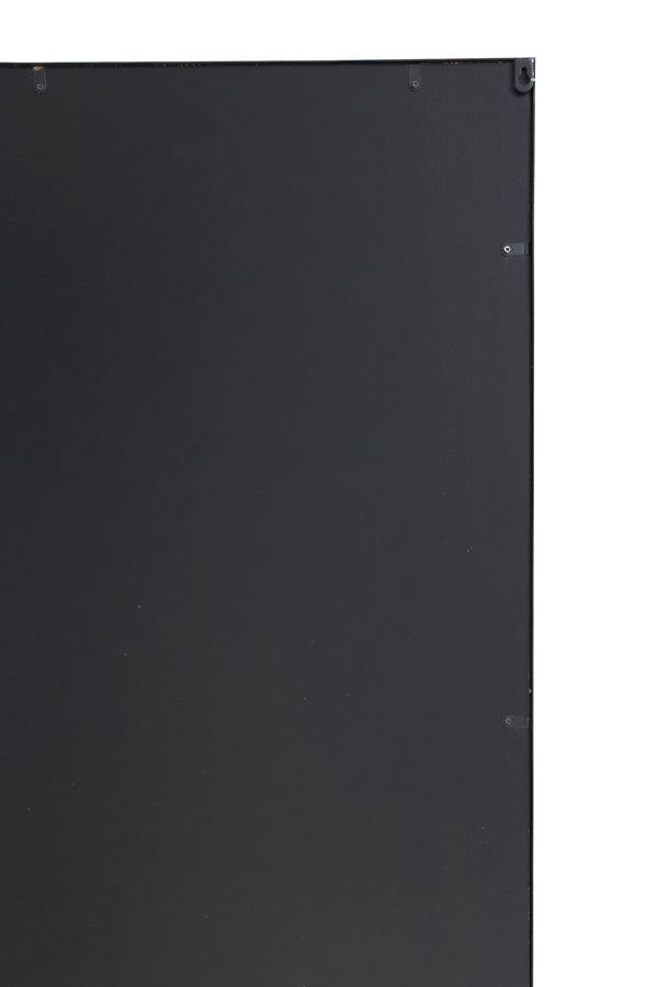 Mirror 50x3x150 cm RINCON clear glass+matt black
