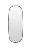 Mirror 40x1,5x100 cm LIBRA smoked glass+matt black