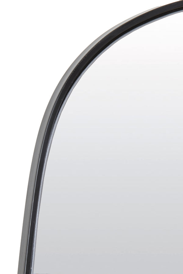 Mirror 40x1,5x100 cm LIBRA smoked glass+matt black