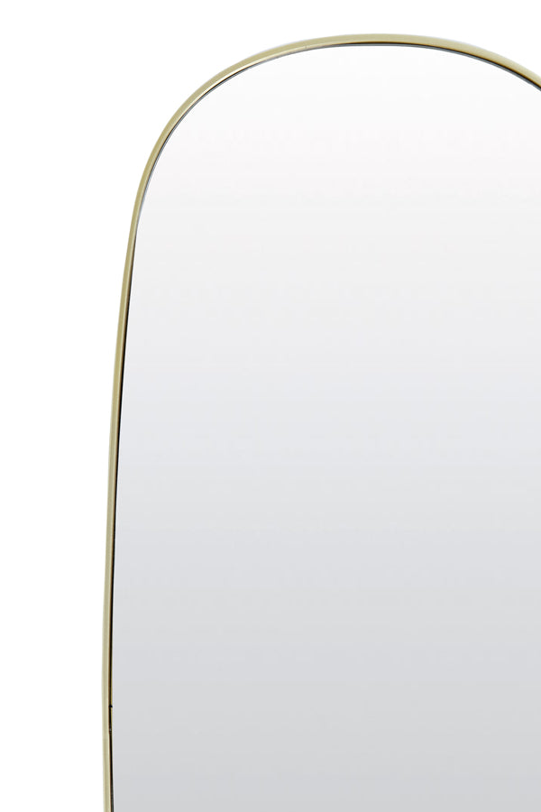 Mirror 40x1,5x100 cm LIBRA clear glass+gold