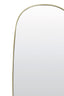 Mirror 40x1,5x100 cm LIBRA clear glass+gold