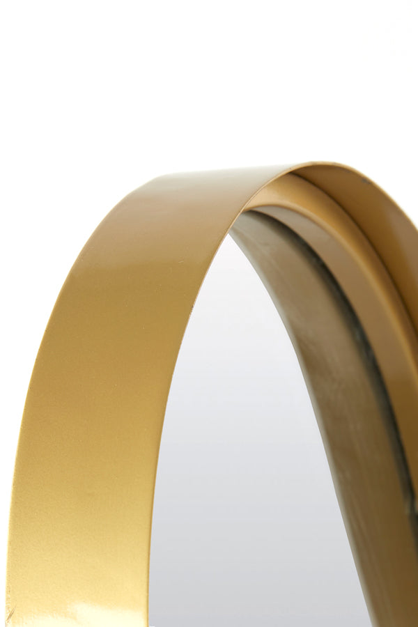 Mirror 39x4x59 cm LEVU gold