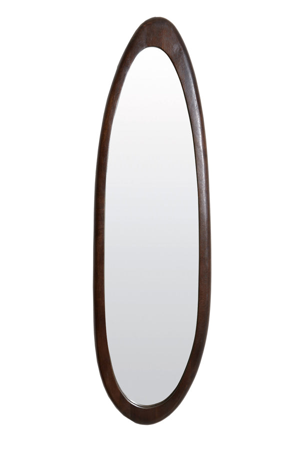 Mirror 40x3x140 cm SALENTO wood russet