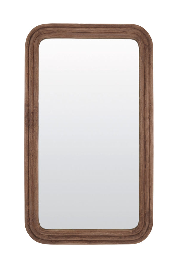 Mirror 100x4x169 cm FLORIAS wood brown