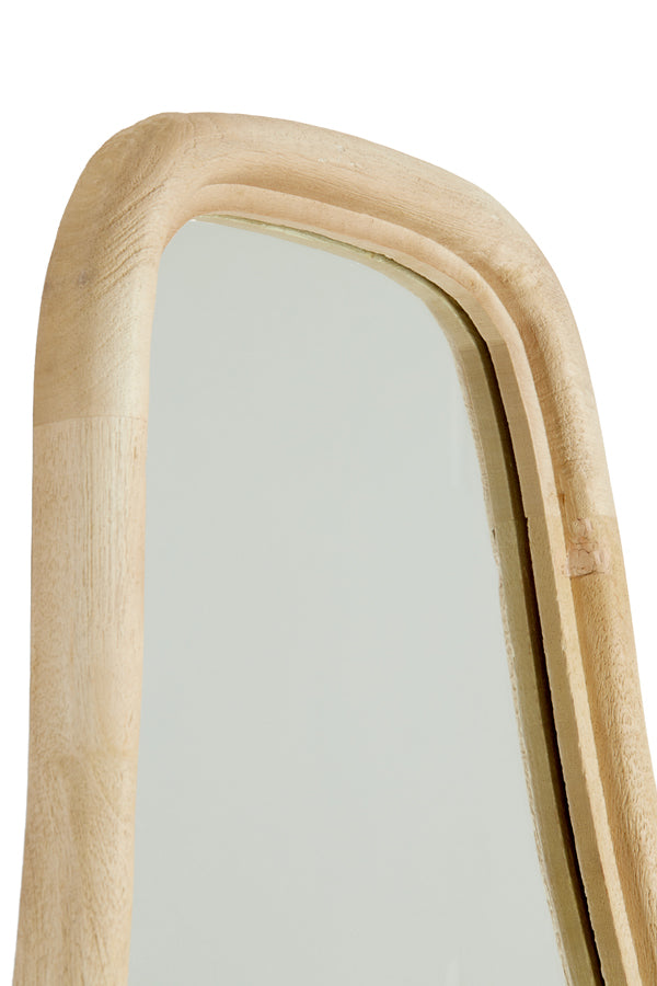Mirror 44x4x80 cm CELANO wood matt natural