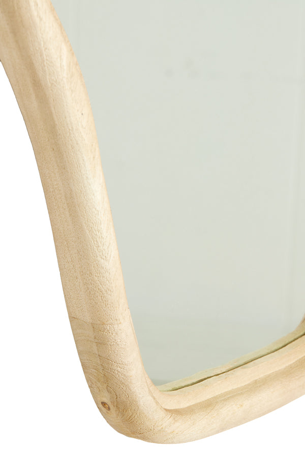 Mirror 44x4x80 cm CELANO wood matt natural