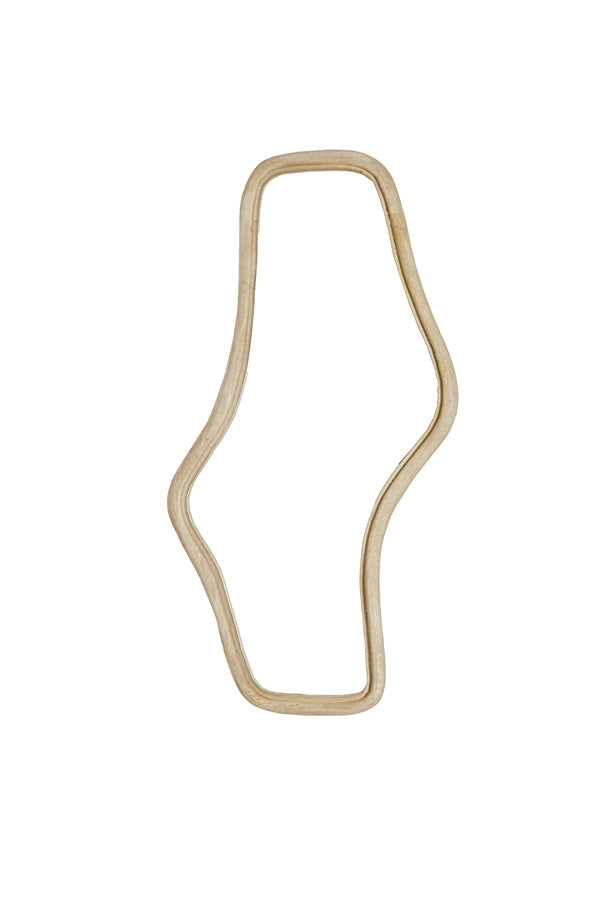 Mirror 62x5x121 cm CELANO wood matt natural