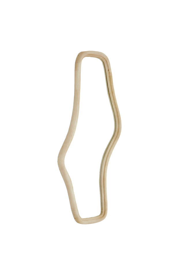 Mirror 62x5x121 cm CELANO wood matt natural