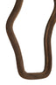 Mirror 80x5x161 cm CELANO wood matt dark brown