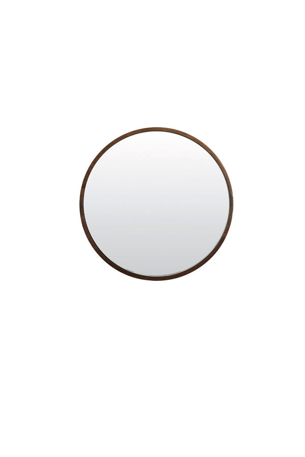 Mirror 41 cm MAMALI mango wood brown