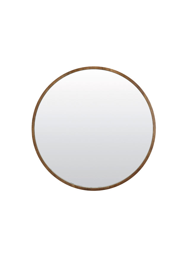 Mirror 56 cm MAMALI mango wood brown
