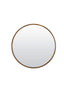 Mirror 56 cm MAMALI mango wood brown
