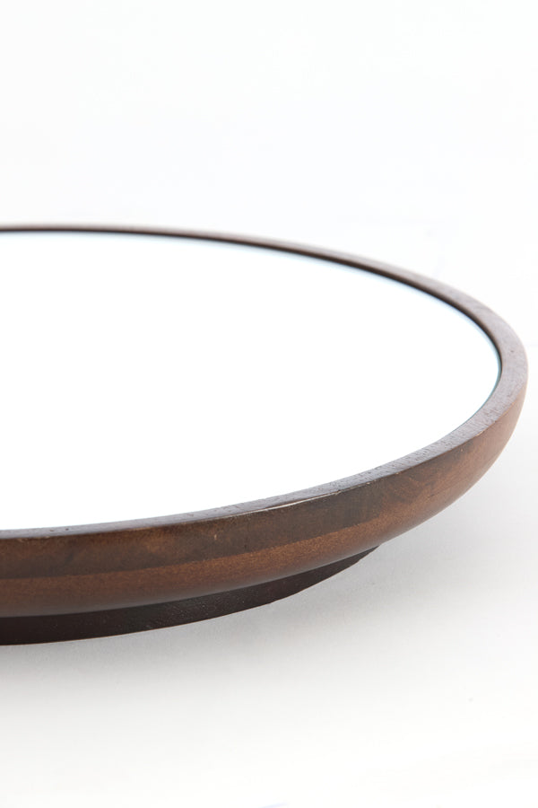 Mirror 56 cm MAMALI mango wood brown