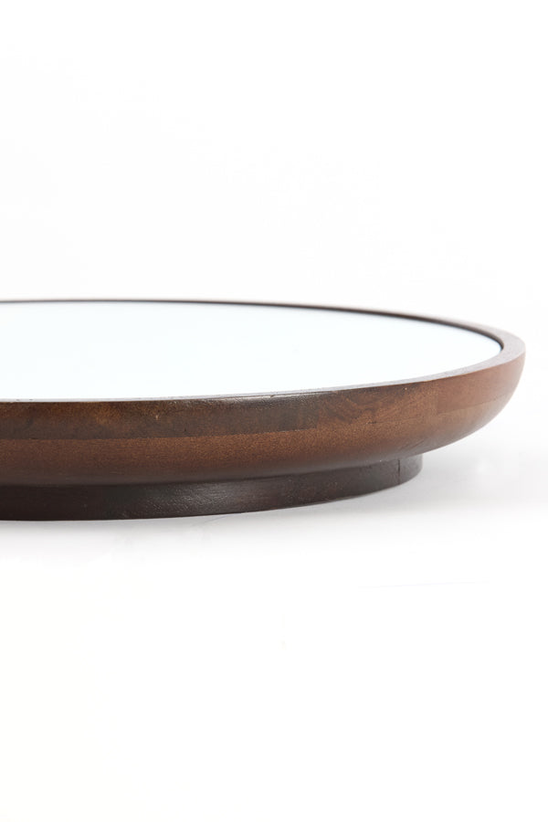 Mirror 56 cm MAMALI mango wood brown