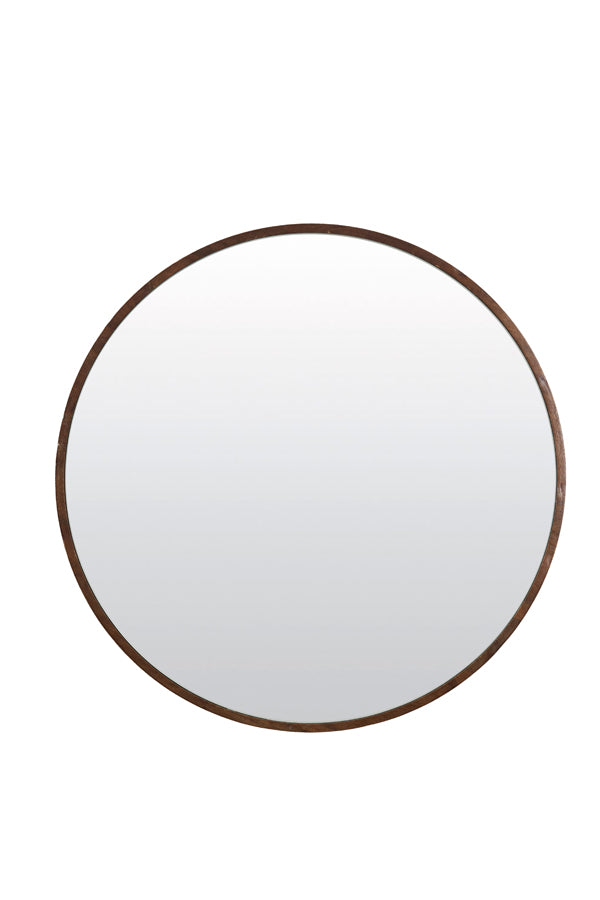 Mirror 68 cm MAMALI mango wood brown