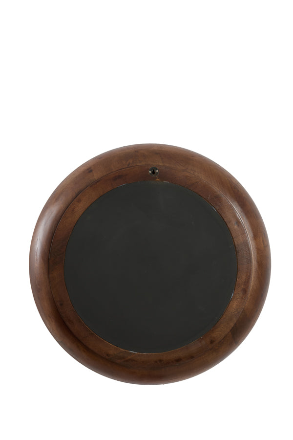 Mirror 68 cm MAMALI mango wood brown