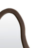 Mirror 84x4x200 cm RUTH wood grey-dark brown