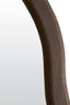 Mirror 84x4x200 cm RUTH wood grey-dark brown