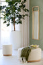 Mirror 70x4x180 cm ROMEO wood matt natural