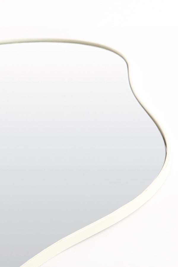 Mirror 61x1,5x84 cm AZULA clear glass+cream