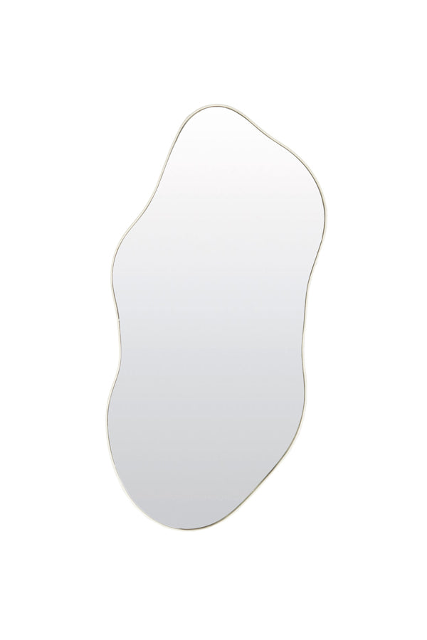 Mirror 59x1,5x120,5 cm AZULA clear glass+cream