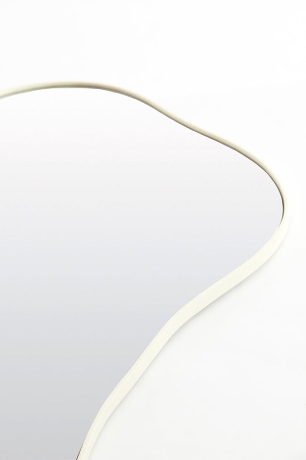 Mirror 59x1,5x120,5 cm AZULA clear glass+cream