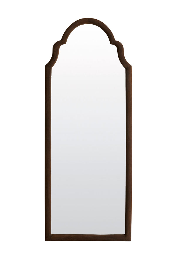 Mirror 70x3x180 cm LUCINE wood dark brown