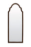 Mirror 70x3x180 cm LUCINE wood dark brown