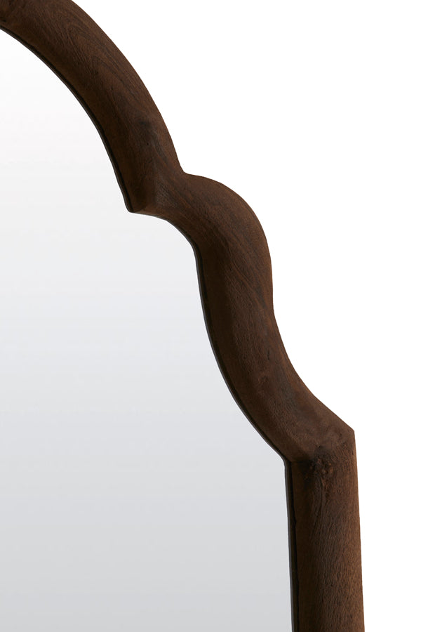 Mirror 70x3x180 cm LUCINE wood dark brown