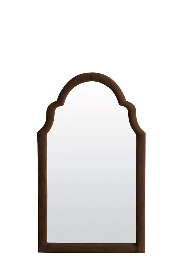 Mirror 60x3x100 cm LUCINE wood dark brown