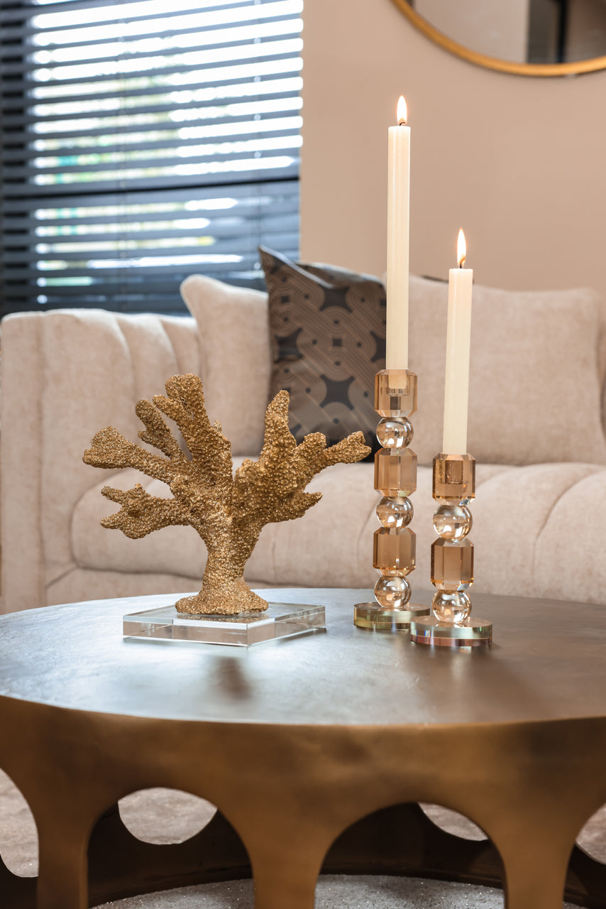 Decorative object Mette gold