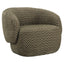 Lounge chair Milano moss chevron