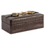 Storage box Rex dark brown small