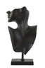 Ornament 23x11x45 cm FACE dark bronze-matt black