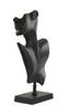 Ornament 23x11x45 cm FACE dark bronze-matt black