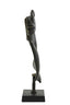 Ornament 23x11x45 cm FACE dark bronze-matt black