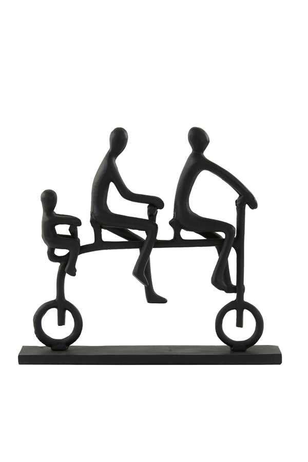 Ornament 35x7x32 cm CYCLE matt black