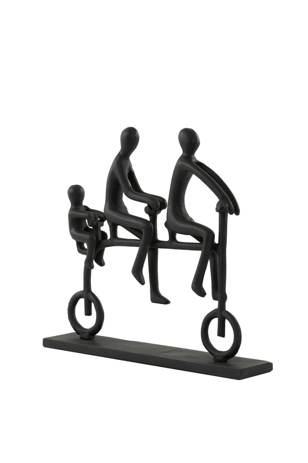 Ornament 35x7x32 cm CYCLE matt black
