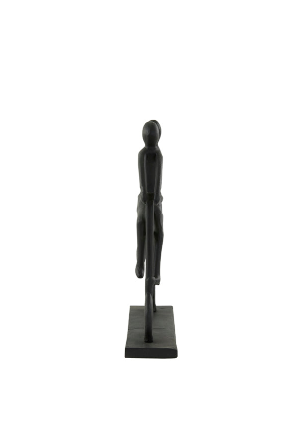 Ornament 35x7x32 cm CYCLE matt black
